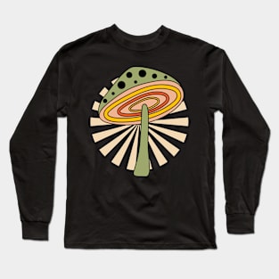 Retro mushroom Long Sleeve T-Shirt